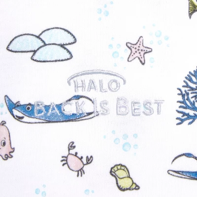 HALO Innovations SleepSack 100% Cotton Swaddle Wrap Disney Baby Collection Finding Nemo 4 HALO Innovations SleepSack 100% Cotton Swaddle Wrap Disney Baby Collection Finding Nemo - Image 2