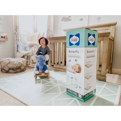 Sealy Butterfly Cotton Comfort Superior Firm Crib And Toddler Mattress 7 Sealy Butterfly Cotton Comfort Superior Firm Crib And Toddler Mattress - Image 5