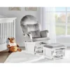 Suite Bebe Madison Glider And Ottoman - White Wood And Gray Fabric -Love To Dream Baby Shop GUEST a1bc916e 2e10 4c7b a601 08cf4ba57214