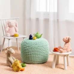 Pouf Ottoman - Cloud Islandâ„¢ Mint