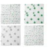 Bacati - Soccerball Green/Gray Muslin Swaddling Blankets Set Of 4 -Love To Dream Baby Shop GUEST a2829dd4 7e40 4a08 ac77 6b4fabce7e7f