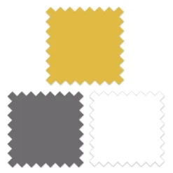 Bacati - 3 Layer Ruffled Crib/Toddler Bed Skirt - White/Yellow/Gray -Love To Dream Baby Shop GUEST a38c9975 a760 4222 b3c6 576146d87657