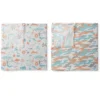 Jungle Safari Boys Aqua/Orange 2 Pack Muslin Swaddling Blanket -Love To Dream Baby Shop GUEST a725f637 cf52 47f6 9fbf 6bab8f7c0e5d