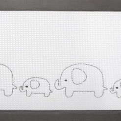 BreathableBaby Breathable Mesh Crib Liner - Deluxe Embroidered Collection - Elephants -Love To Dream Baby Shop GUEST a7492582 ba91 4c64 9276 a411bbde4994