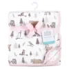 Hudson Baby Infant Girl Muslin Tranquility Quilt Blanket, Winter Forest, One Size -Love To Dream Baby Shop GUEST a9493828 243b 488e 8f61 c56411380e03