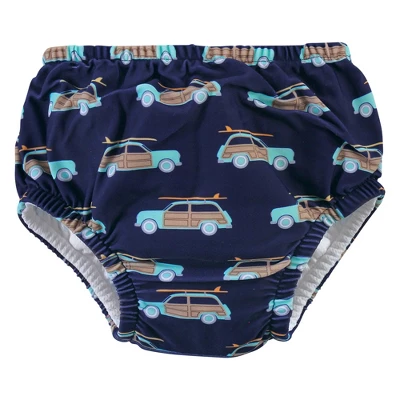 Hudson Baby Infant And Toddler Boy Swim Diapers, Palm Trees 5 Hudson Baby Infant And Toddler Boy Swim Diapers, Palm Trees - Image 3