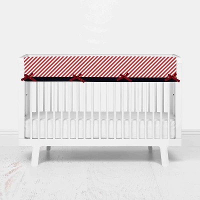 Bacati - Space Multicolor Boys Cotton Long Crib Rail Guard Cover 4 Bacati - Space Multicolor Boys Cotton Long Crib Rail Guard Cover - Image 2