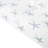Lush Décor Seaside Starfish Organic Cotton Changing Pad Cover - Blue 2pk -Love To Dream Baby Shop GUEST ab8a7eea 7cee 4b28 a350 acd35a789420