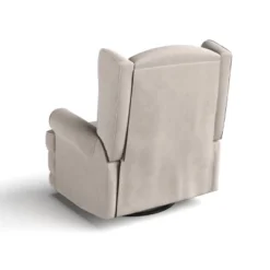 Storkcraft Serenity Wingback Upholstered Reclining Glider With USB Charging Port -Love To Dream Baby Shop GUEST aca358d6 9108 4d22 a9fe 47e43809cd43