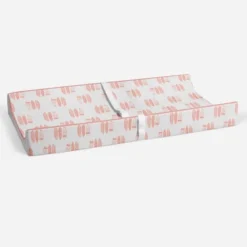 Bacati - Olivia Coral Feathers Quilted Muslin Changing Pad Cover -Love To Dream Baby Shop GUEST ad6c23df fb21 400e b620 14c1d99e243d