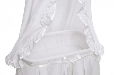 Badger Basket Majesty Baby Bassinet With Canopy 6 Badger Basket Majesty Baby Bassinet With Canopy - Image 4