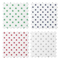 Bacati - Stars Boys Swaddling Muslin Blankets Of 4 (Navy,Green, Red,Gray) -Love To Dream Baby Shop GUEST af08d297 b0f4 42bf 8644 e11e8bea98da