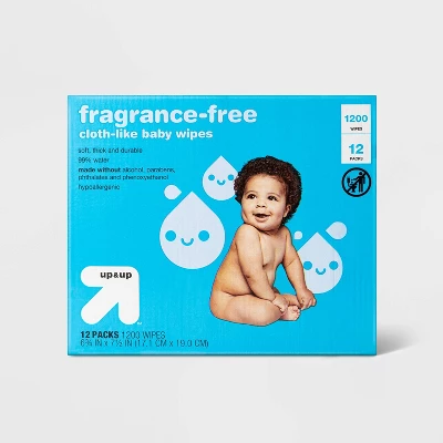 Fragrance-Free Baby Wipes - Up & Up™ (Select Count) 18 Fragrance-Free Baby Wipes - Up & Up™ (Select Count) - Image 16