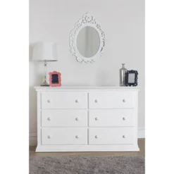 Suite Bebe Connelly Universal 6 Drawer Double Dresser - White -Love To Dream Baby Shop GUEST b0716e8e 49ef 405d b44c 1f8a45dad576