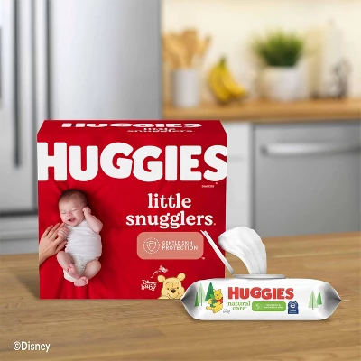 Huggies Natural Care Sensitive Unscented Baby Wipes (Select Count) 4 Huggies Natural Care Sensitive Unscented Baby Wipes (Select Count) - Image 2