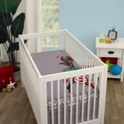 Marvel Comic Photo Op Fitted Crib Sheet - Gray -Love To Dream Baby Shop GUEST b24d0638 38da 49da 938a 0e99379fbd9e