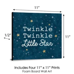 Big Dot Of Happiness Twinkle Twinkle Little Star - Kids Room, Nursery & Home Decor - 11 X 11 Inches Nursery Wall Art - Set Of 4 Prints For Baby's Room 12 Big Dot Of Happiness Twinkle Twinkle Little Star - Kids Room, Nursery & Home Decor - 11 X 11 Inches Nursery Wall Art - Set Of 4 Prints For Baby's Room -Love To Dream Baby Shop GUEST b3eae273 ce32 47b7 887e e497dd31156d
