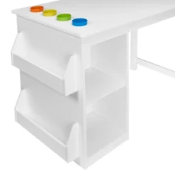 Kids' Art Activity Table With Storage White - RiverRidge Home 11 Kids' Art Activity Table With Storage White - RiverRidge Home -Love To Dream Baby Shop GUEST b5decb36 2a31 440c b81d d11273454525