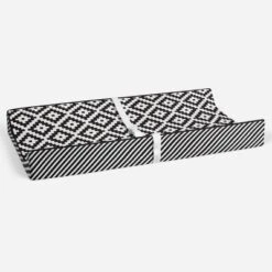 Bacati - Love Black/White Warp Stripes Changing Pad Cover 12 Bacati - Love Black/White Warp Stripes Changing Pad Cover -Love To Dream Baby Shop GUEST b622cdd9 399a 4c7f 962a b98b65c4574e