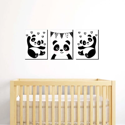 Big Dot Of Happiness Party Like A Panda Bear - Nursery Wall Art, Kids Room Decor And Panda Home Decor - Gift Ideas - 7.5 X 10 Inches - Set Of 3 Prints 3 Big Dot Of Happiness Party Like A Panda Bear - Nursery Wall Art, Kids Room Decor And Panda Home Decor - Gift Ideas - 7.5 X 10 Inches - Set Of 3 Prints