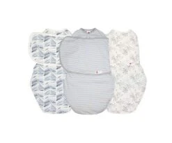 Embe Newborn Swaddle Wrap (0-3 Months) Arms-In, Legs-In/Legs-Out, 3-Pack Bundle -Love To Dream Baby Shop GUEST b77ec676 ee62 4df4 9707 11a6199b1ba1