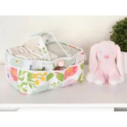Trend Lab Storage Caddy - Floral -Love To Dream Baby Shop GUEST b89ef4aa a954 4a2d 9dea a9f06952a0da