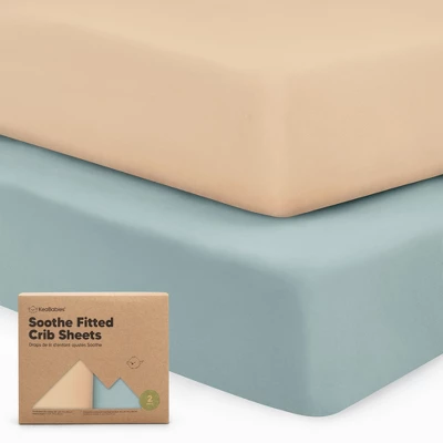 KeaBabies 2pk Soothe Fitted Crib Sheets Neutral, Organic Baby Crib Sheets, Fits Standard Nursery Baby Mattress 18 KeaBabies 2pk Soothe Fitted Crib Sheets Neutral, Organic Baby Crib Sheets, Fits Standard Nursery Baby Mattress - Image 16