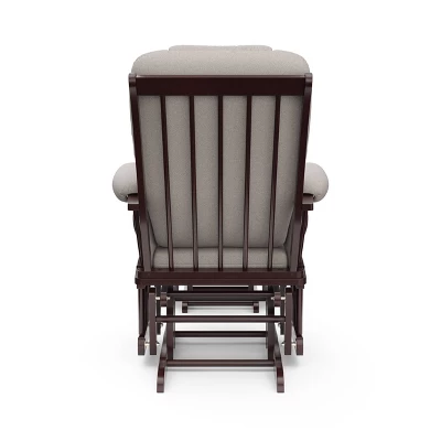 Storkcraft Tuscany Espresso Frame Glider And Ottoman 3 Storkcraft Tuscany Espresso Frame Glider And Ottoman