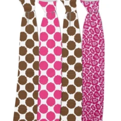 Bacati - Ikat Pink/Chocolate Swaddling Muslin Blankets Set Of 4 -Love To Dream Baby Shop GUEST b9f11ce9 68f1 4aa0 be52 6170d8c9ef7d