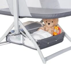 Baby Trend Quick-Fold 2-in-1 Rocking Portable Bassinet - Shadow Stone Gray -Love To Dream Baby Shop GUEST ba310847 4970 4499 9cbd 3c8ba52c6d0d