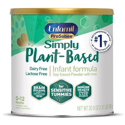 Enfamil Plant-Based Soy Powder Infant Formula - 20.9oz 6 Enfamil Plant-Based Soy Powder Infant Formula - 20.9oz - Image 4