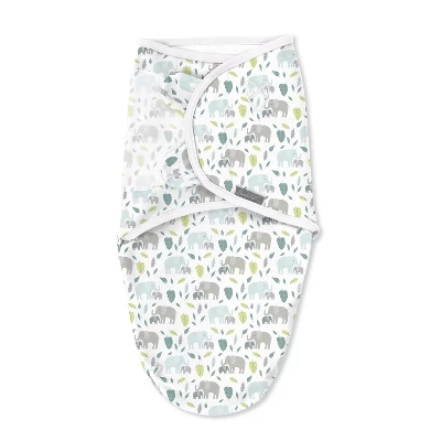 SwaddleMe By Ingenuity Comfort Pack Baby Elephant Baby Swaddle Wrap - S - 0-3 Months - 3pk 3 SwaddleMe By Ingenuity Comfort Pack Baby Elephant Baby Swaddle Wrap - S - 0-3 Months - 3pk