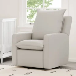 Storkcraft Timeless Side Lever Reclining Glider With USB Charging Port - Ivory -Love To Dream Baby Shop GUEST bde3c5ea 8a5f 41e1 85b5 ddef39eea21f