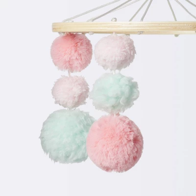 Crib Mobile Poms - Cloud Island™ 4 Crib Mobile Poms - Cloud Island™ - Image 2