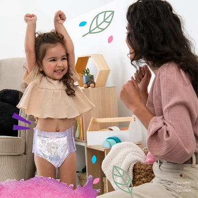 Pull-Ups New Leaf Girls' Disney Frozen Training Pants – (Select Size And Count) 4 Pull-Ups New Leaf Girls' Disney Frozen Training Pants – (Select Size And Count) - Image 2