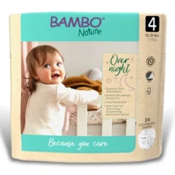 Bambo Nature Overnight Diapers, Disposable, Eco-Friendly, Size 4 -Love To Dream Baby Shop GUEST c03aafe8 a6a4 4319 b006 49777d7845fa