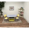 Oval Table With 2 Chairs And Storage Bins Gray/Yellow - Gift Mark -Love To Dream Baby Shop GUEST c148fd02 5e3d 4ae3 894c 6bf68017b0e0