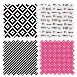 Bacati - Love Black Fuschia 10 Pc Crib Bedding Set With Long Rail Guard Cover 15 Bacati - Love Black Fuschia 10 Pc Crib Bedding Set With Long Rail Guard Cover -Love To Dream Baby Shop GUEST c27561a9 a02b 416c a62a 27b966d93ead