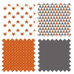 Bacati - Playful Fox Quilted Changing Pad Cover -Orange Arrows In Gussett -Love To Dream Baby Shop GUEST c3a2d56c f22e 41a2 afef 06aa21f35739