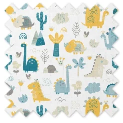 Bacati - Little Dino Boys Teal/Yellow Muslin Quilted Changing Pad Cover 16 Bacati - Little Dino Boys Teal/Yellow Muslin Quilted Changing Pad Cover -Love To Dream Baby Shop GUEST c46f548d ecae 4e6f 82d2 45172a3d109a