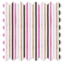 Bacati - Mod Stripes Pink/Chocolate Crib Or Toddler Bed Skirt -Love To Dream Baby Shop GUEST c6b7d8a4 1486 4579 9f0c 0fa187895b4c