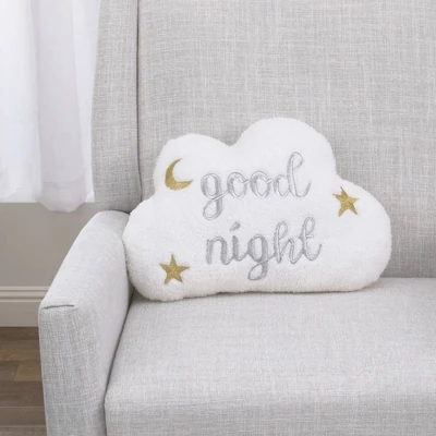 Little Love By NoJo Good Night Cloud Pillow 4 Little Love By NoJo Good Night Cloud Pillow - Image 2