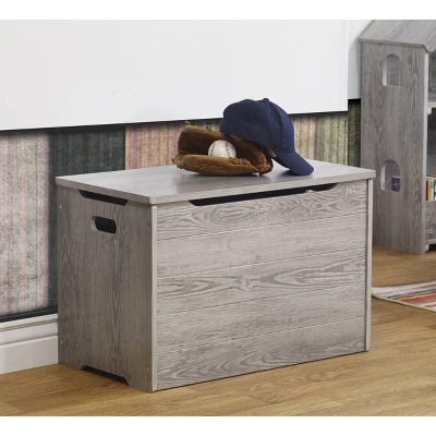 Sorelle Farmhouse Toy Box Crib - Panel Gray 3 Sorelle Farmhouse Toy Box Crib - Panel Gray