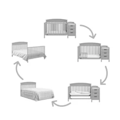 Graco Benton 4-in-1 Convertible Crib And Changer -Love To Dream Baby Shop GUEST cc6635e1 f286 4375 953c 1ba56c0f331a