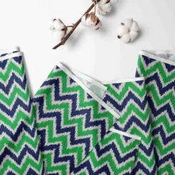 Bacati - Mix N Match Chevron/Dots Crib Rail Guard Covers Set Of 2 Navy/Green 7 Bacati - Mix N Match Chevron/Dots Crib Rail Guard Covers Set Of 2 Navy/Green -Love To Dream Baby Shop GUEST ccac1e01 c310 4739 8396 094323232569