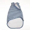 Woolino 4 Season Basic Baby Swaddle Wrap, Merino Wool, Navy Blue, 0-6 Months