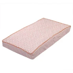 Bacati - Olivia Coral Triangles Quilted Muslin Changing Pad Cover -Love To Dream Baby Shop GUEST cef9c508 793f 40c0 a2d9 7d46e9c625cf
