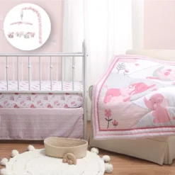 The Peanutshell Pink Elephant Crib Bedding Set, 3pc To 12 Pc, For Girls 26 The Peanutshell Pink Elephant Crib Bedding Set, 3pc To 12 Pc, For Girls -Love To Dream Baby Shop GUEST cf4fc140 ad2d 49ad 8a6a 9cc7b7bc8246