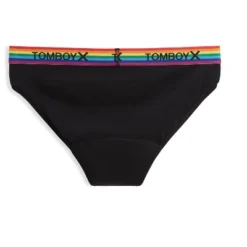 TomboyX Period Leakproof Bikini Underwear, Cotton Stretch Comfortable (3XS-6X)