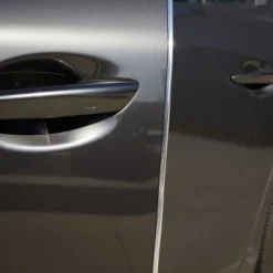 Stockroom Plus Car Door Bumper Edge Guard, U Channel Automotive Trim Edge Protector, 49.5 Ft, Silver